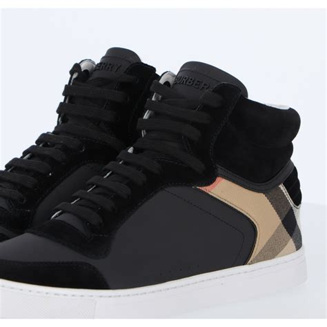 burberry house check high top trainers|Men’s Designer Sneakers .